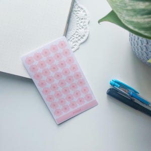 Cute sakura flower sheet kawaii journal deco japanese cute