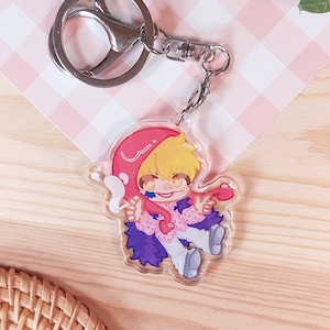 Anime corazon pirates keychains & stickers pirate king manga luffy zoro doffy nami cute kawaii