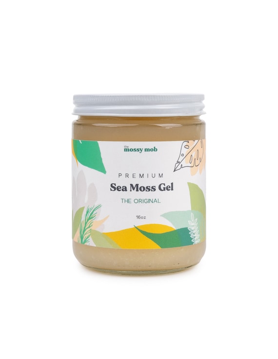 100% Organic Raw Irish Sea Moss Gel: Fresh Handmade to Order | Etsy