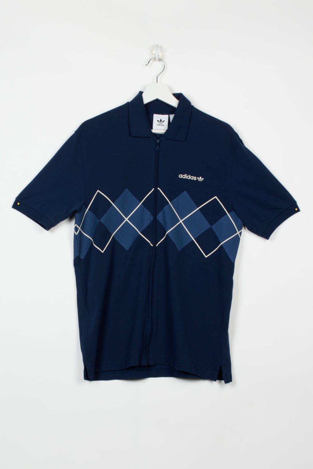 Adidas argyle shop polo