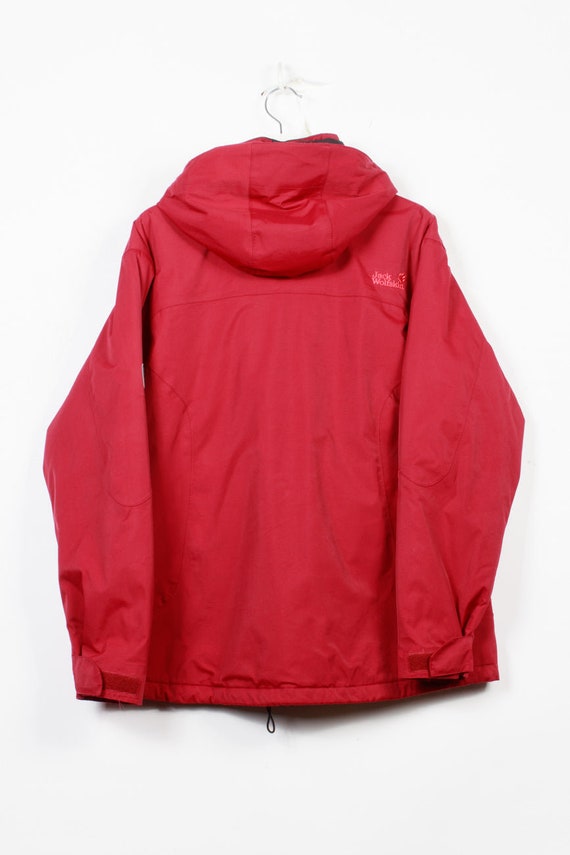 Jack Wolfskin outdoor jacket in red, XL - image 2