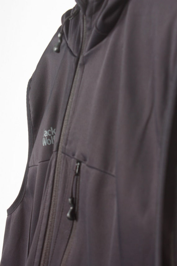 Jack Wolfskin outdoor jacket in black, XL - image 3