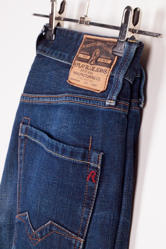 Replay Jeans in Blue W34/L33 - Etsy