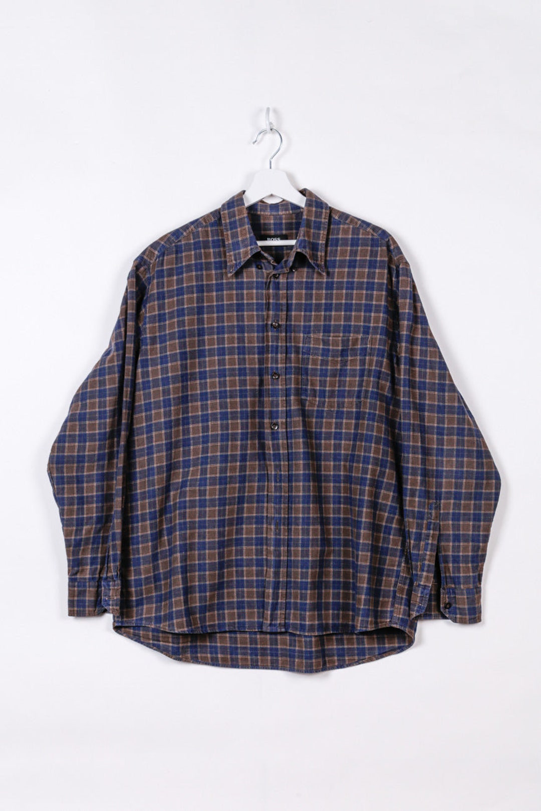 Kariertes Hugo Boss Hemd in Grün XL Etsy.de