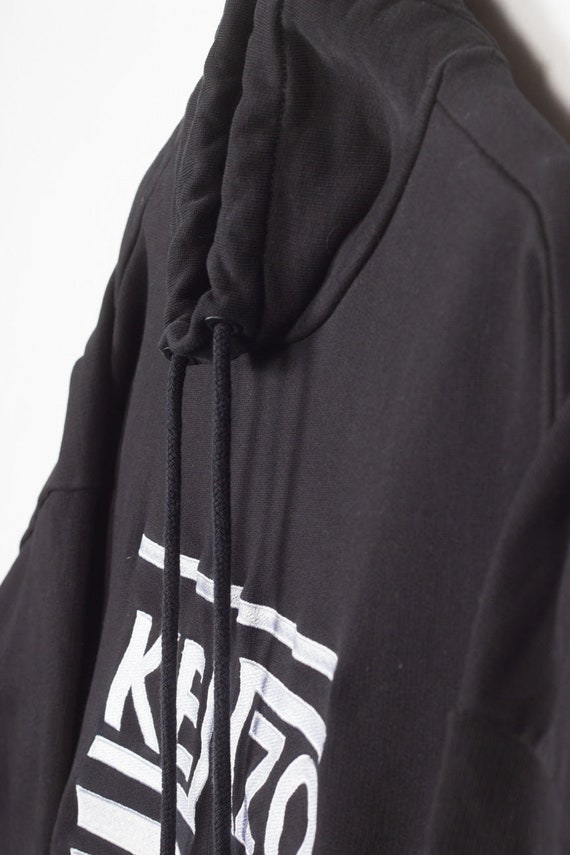 Kenzo top hoodie schwarz