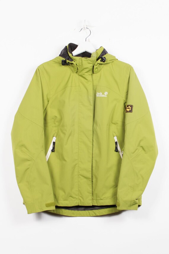 Jack Wolfskin Outdoor Jacke in Grün, M