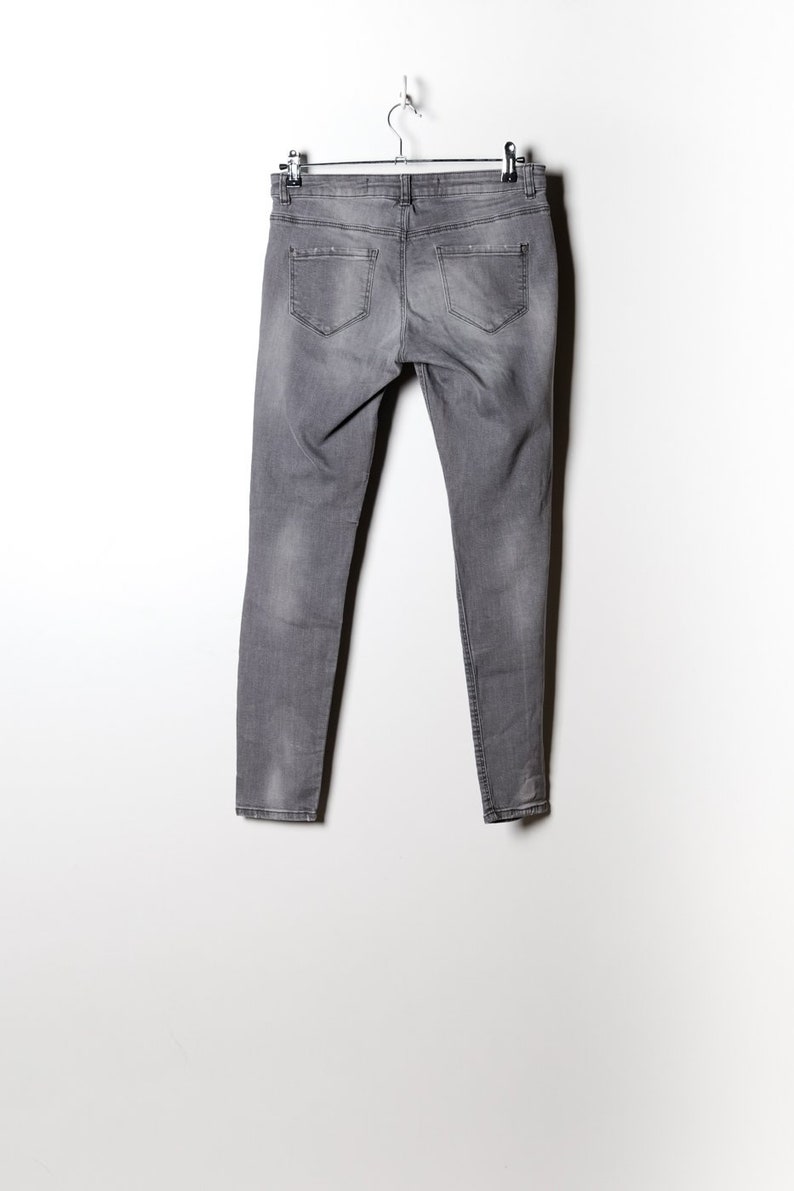 Vintage Women/'s Straight Fit in Grey