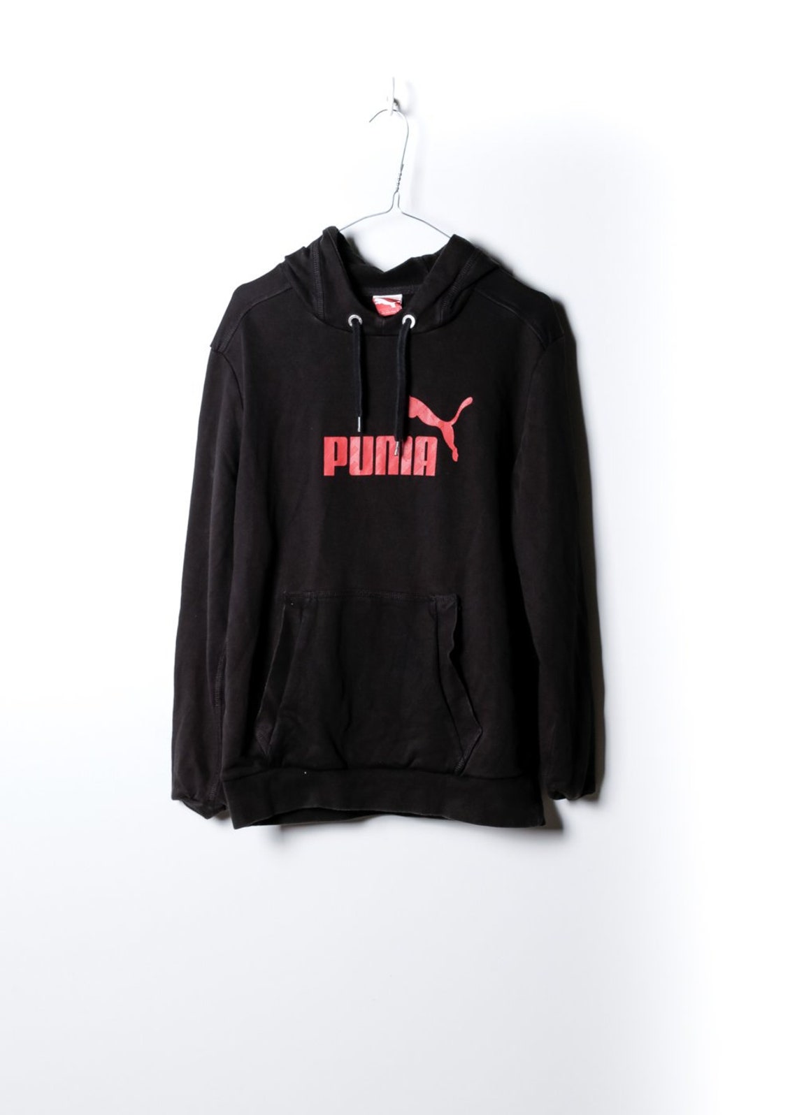 Puma Women's Hooded Sweater in Black | Etsy