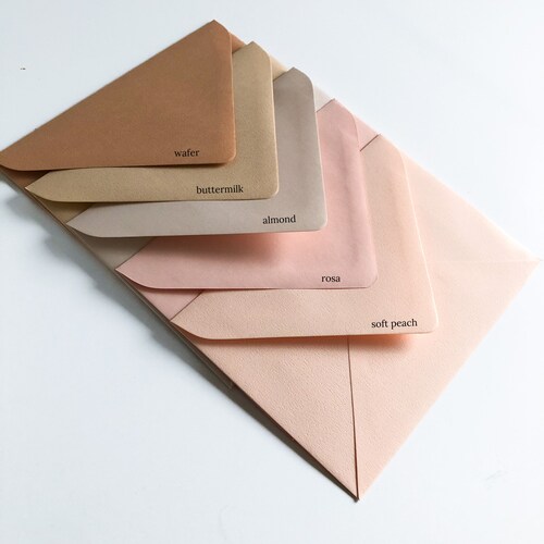 Envelopes for 5X7 Wedding Invitations and Save the Date Cards Etsy