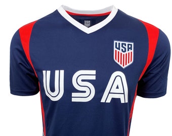 Usa Soccer T Shirt Etsy Usa Soccer T Shirt Etsy