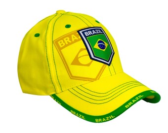 Brazil soccer hat Clearance