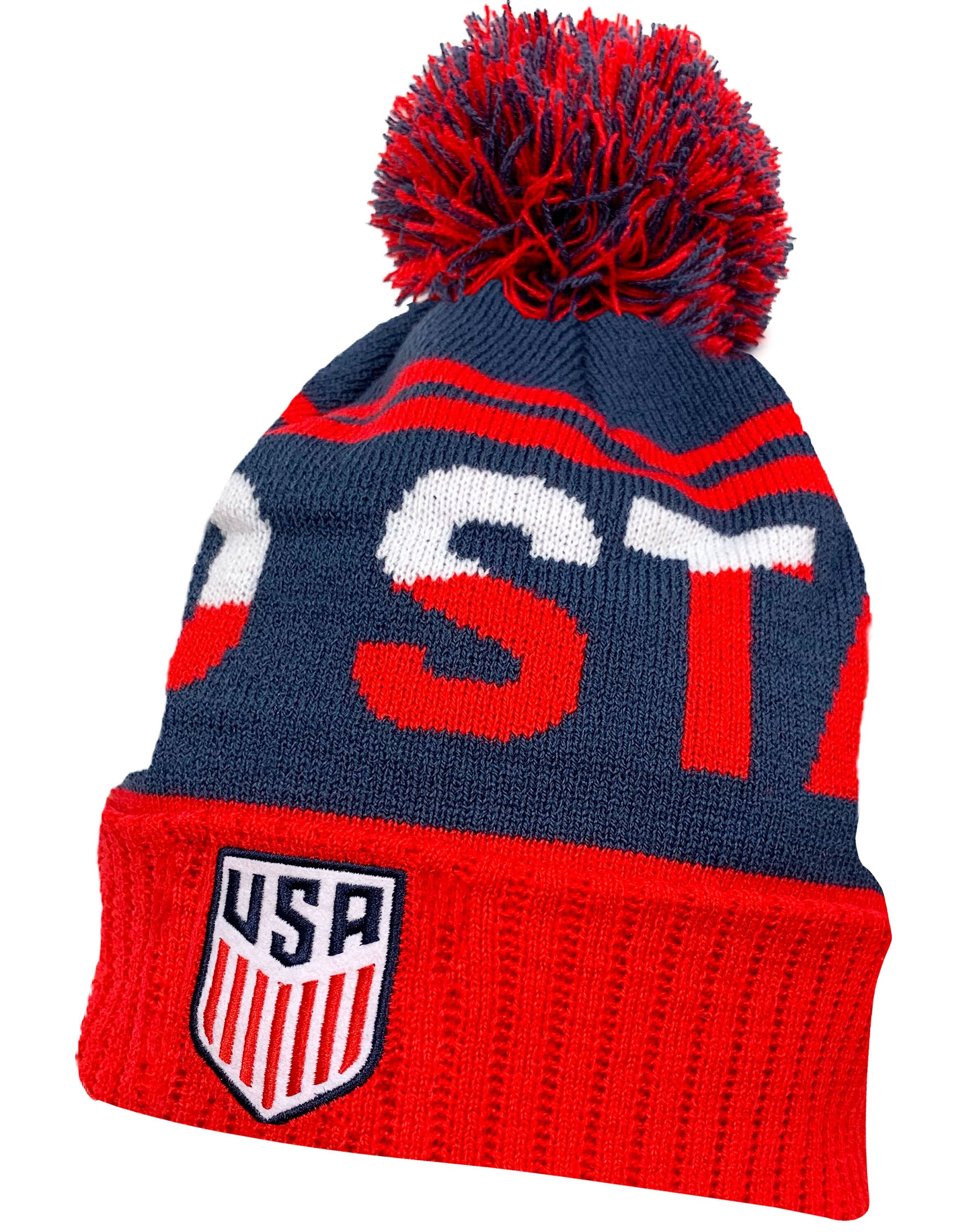 USA Soccer Beanie Licensed USA Soccer Winter Hat National | Etsy