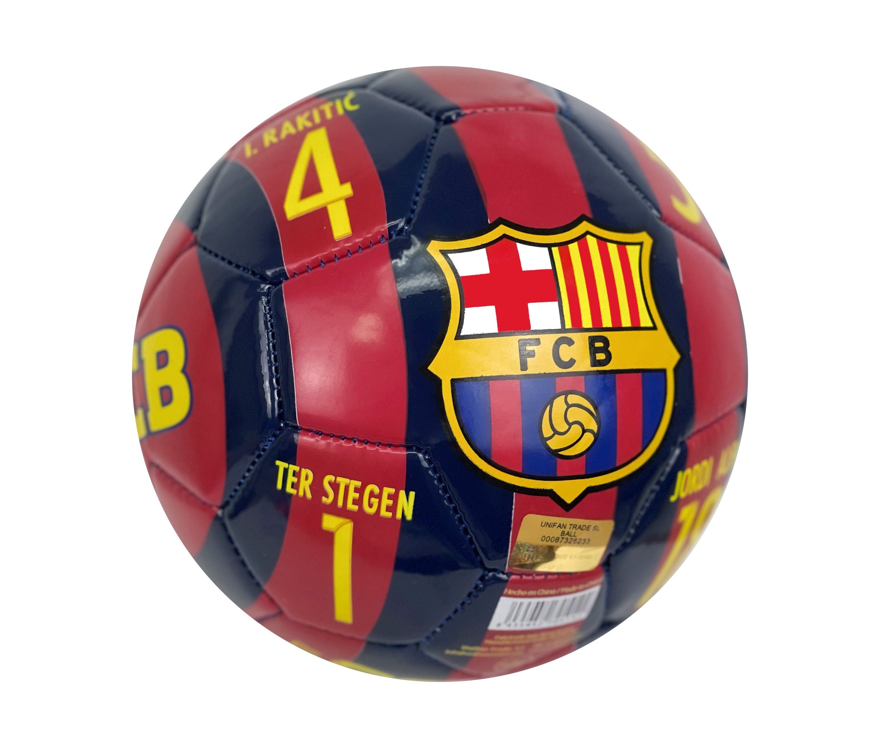 Icon Sports FC Barcelona Soccer Ball Officially Licensed Size 5 06-10