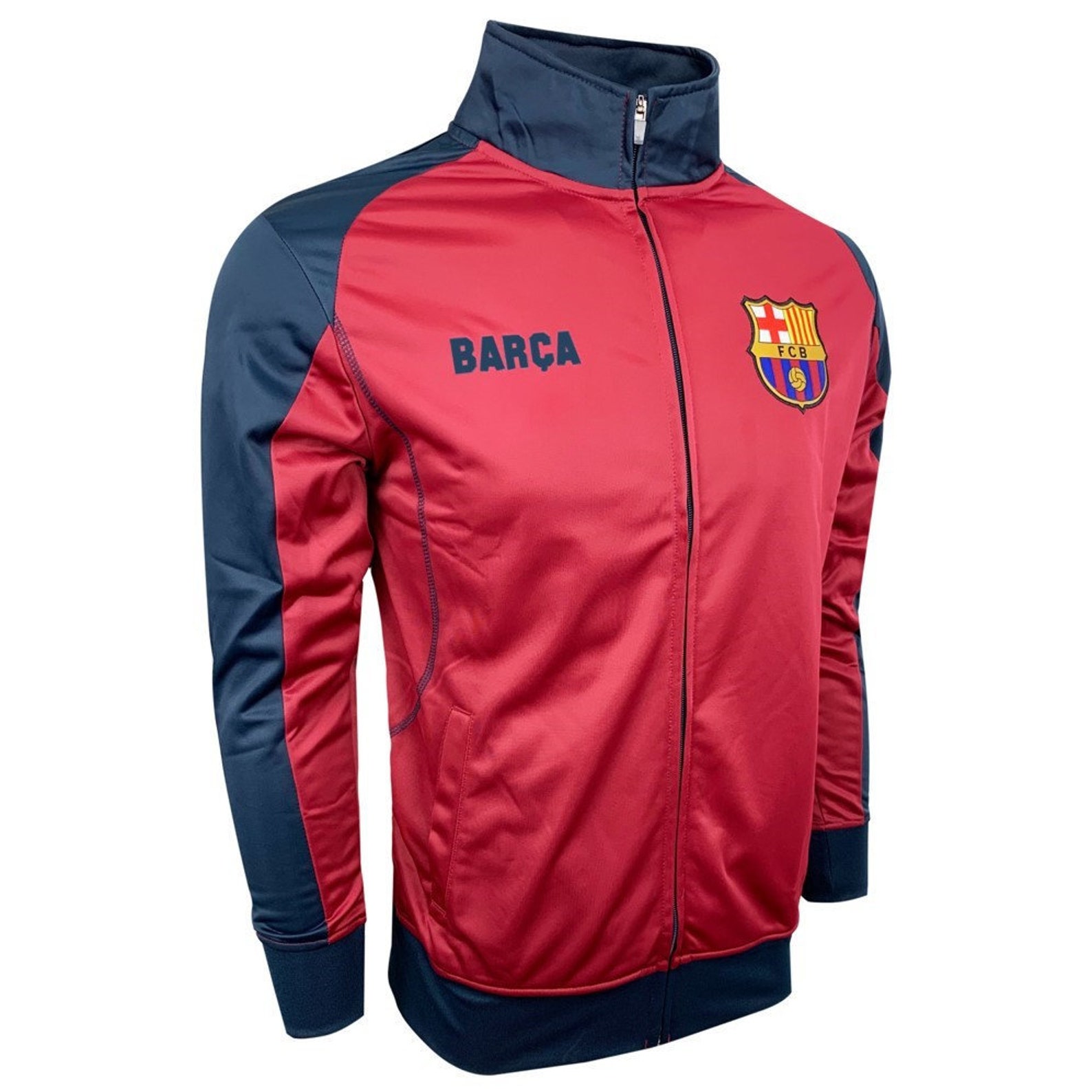 Barcelona Jacket For Kids Licensed FC Barcelona Track Jacket Etsy
