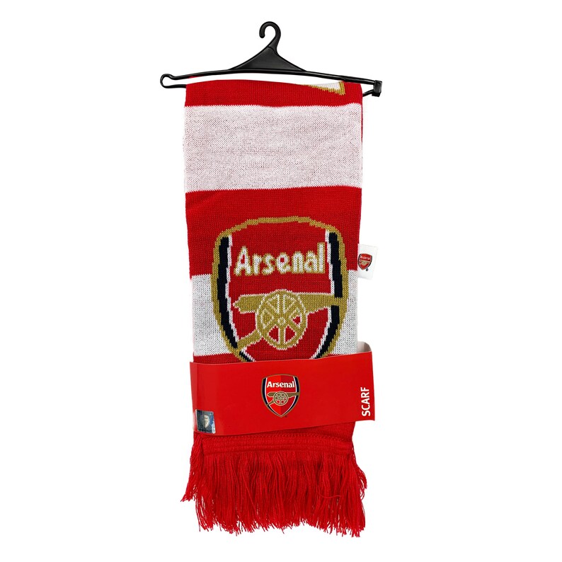 Arsenal Licensed Reversible Scarf Etsy