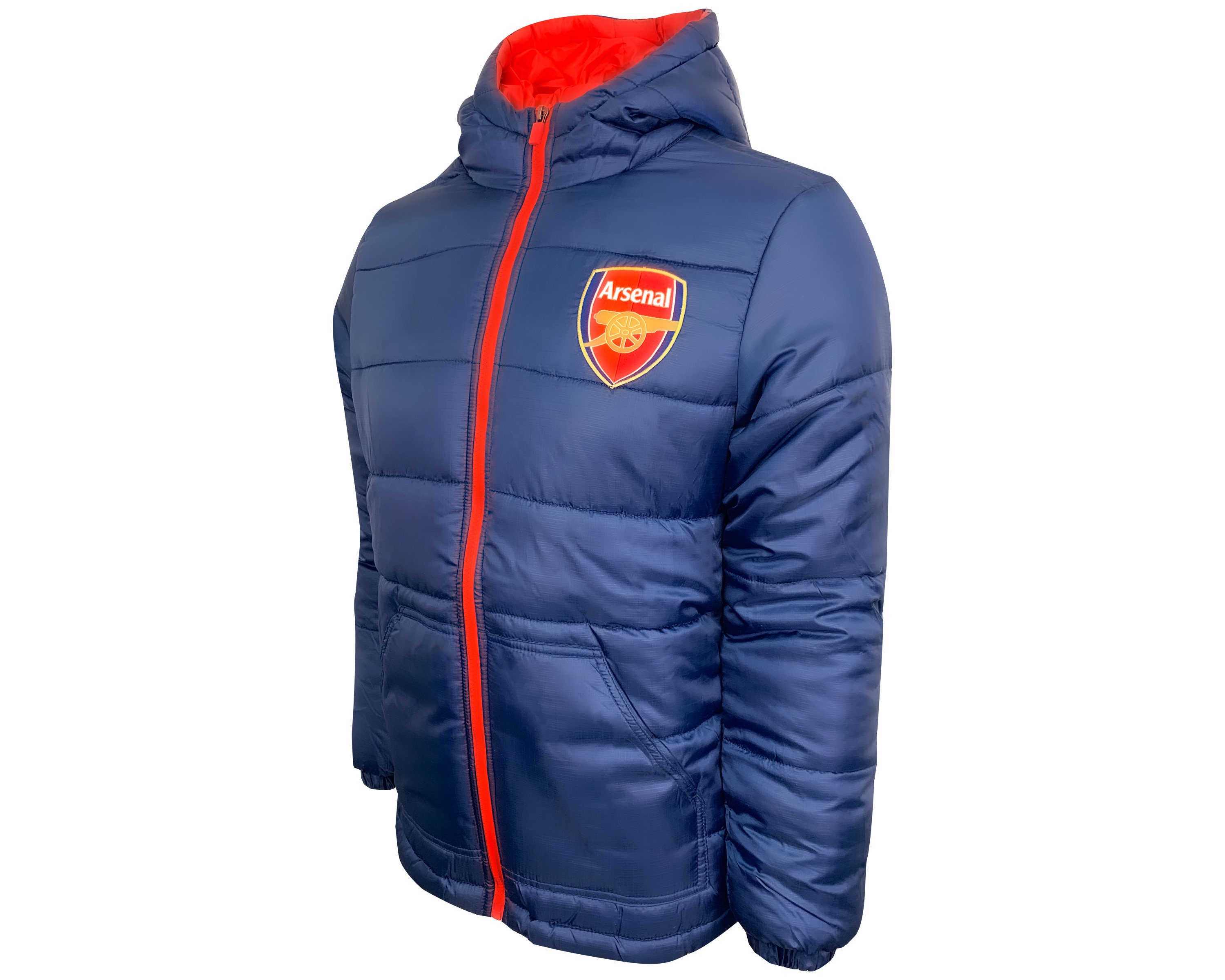 Arsenal Winter Jacket Licensed Arsenal Light Down Padded Etsy