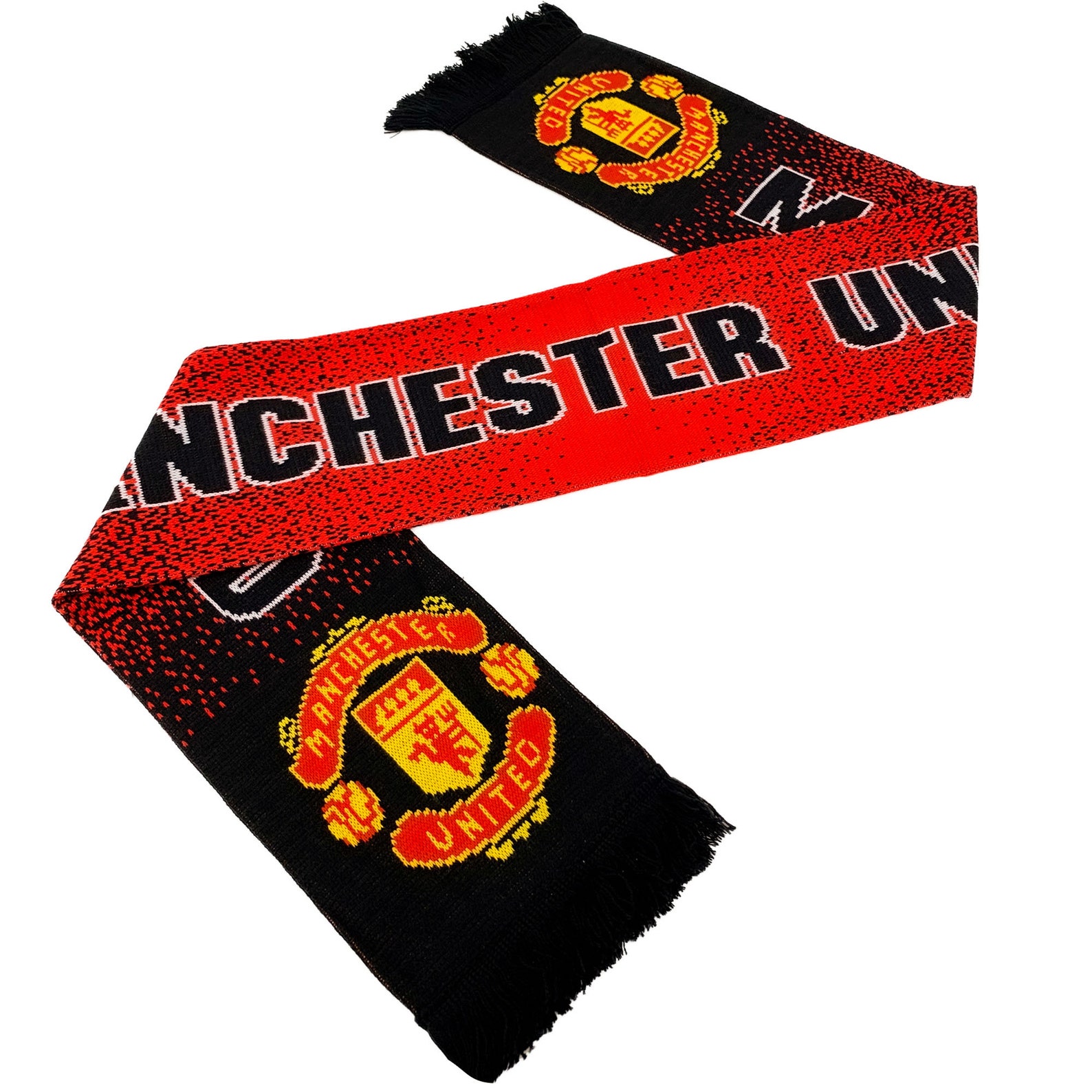 Manchester United Scarf Imported From U.K. Licensed Manchester Etsy