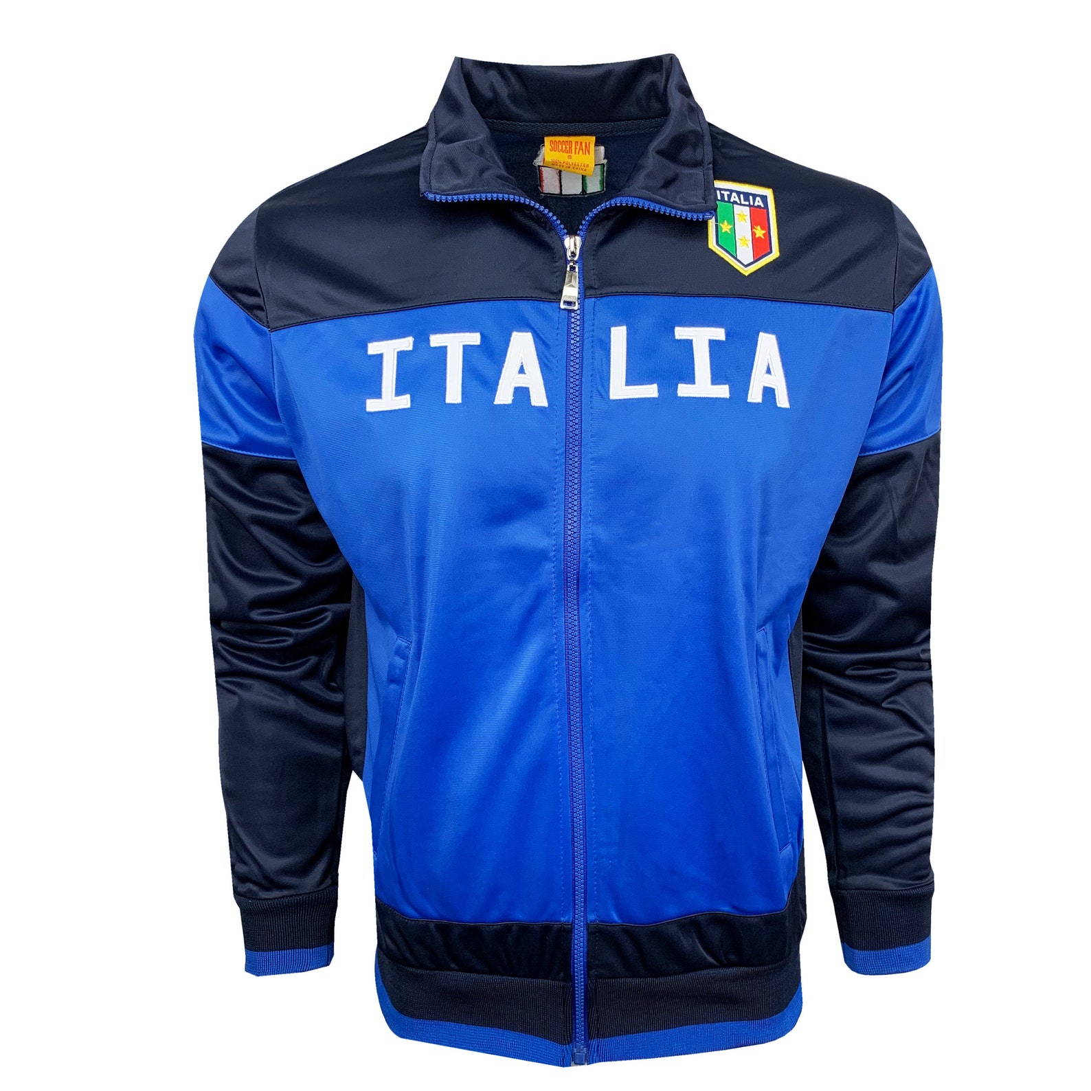 Italy Soccer Jacket Adults And Kids Italia Sweater Jacket Etsy