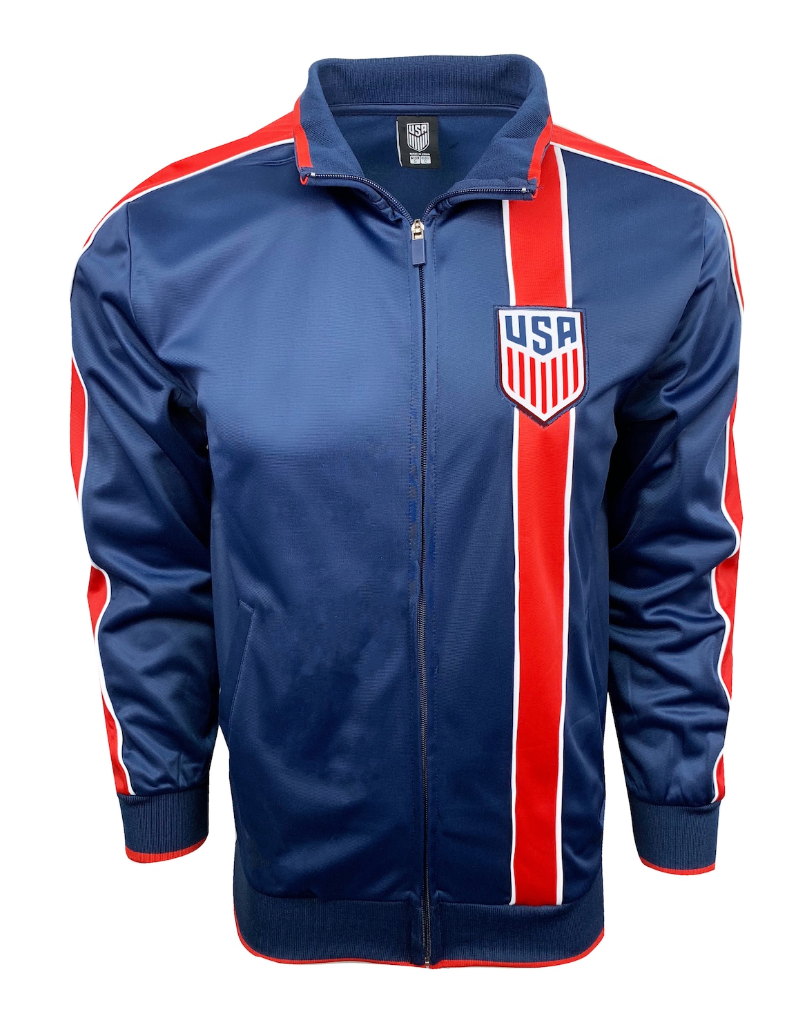 Men's USA Soccer Jacket Licensed US Track Full Zip Jacket Etsy