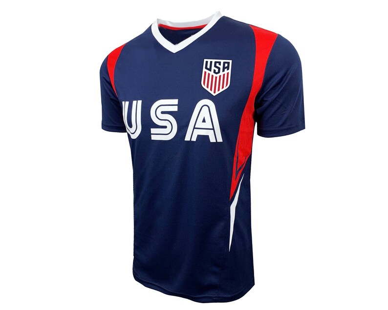 Boys' USA Soccer Training Jersey Licensed US Soccer Shirt Etsy