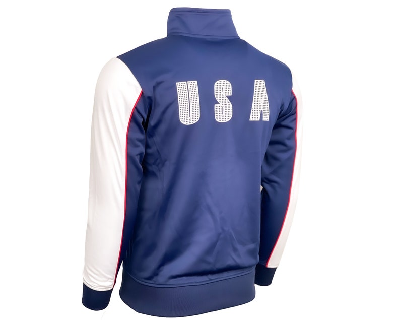US Soccer Full Zip Jacket Boy/'s USA Soccer Track Jacket Youth Sizes