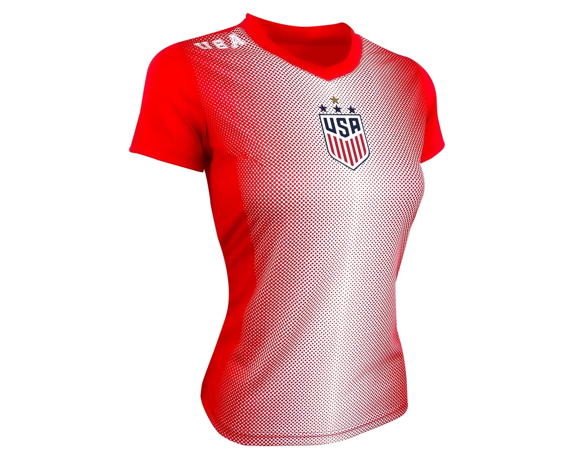 U.S. Women's Soccer Jersey Girls and Women Licensed USA | Etsy
