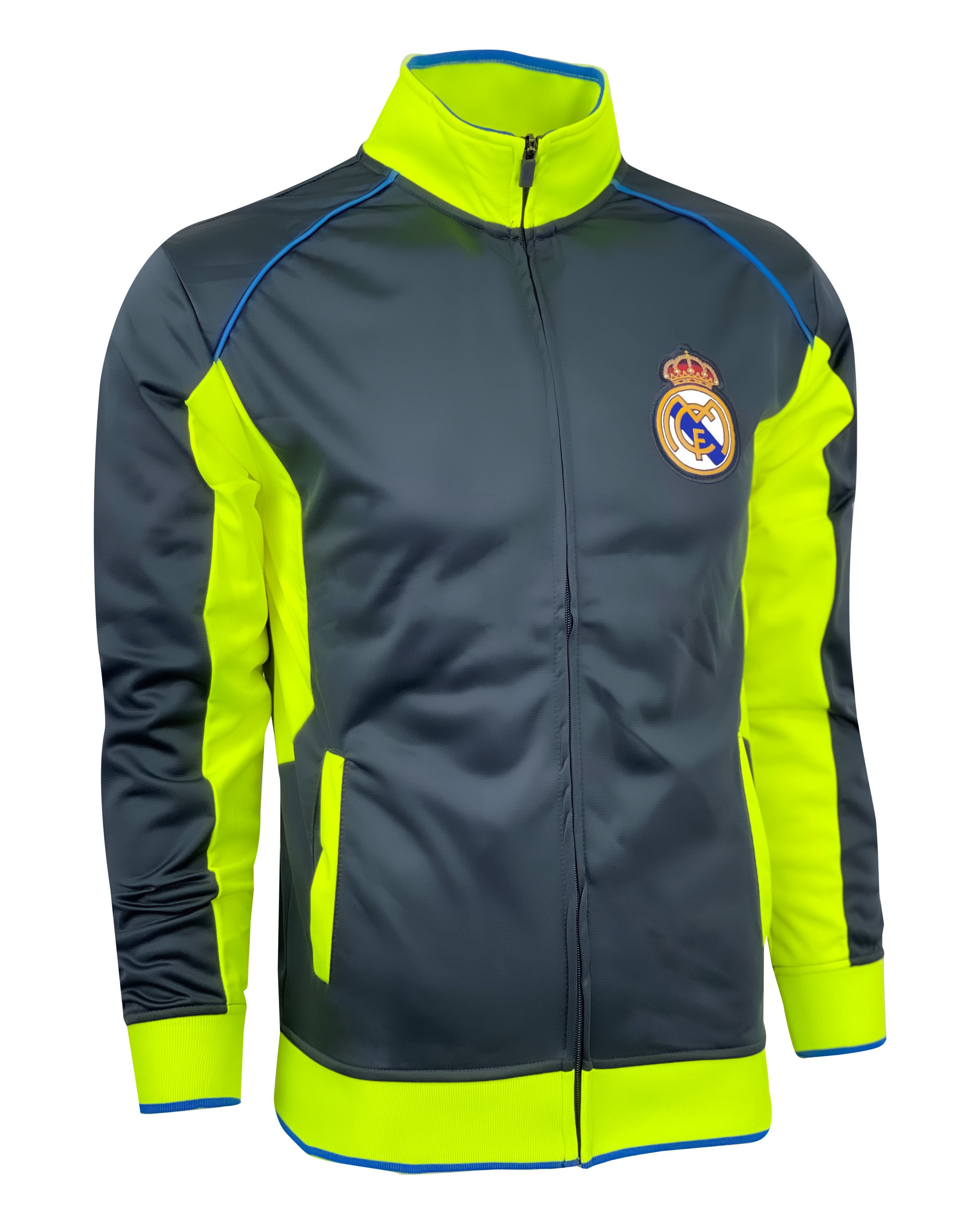 Men's Real Madrid Jacket Licensed Real Madrid FullZip Etsy