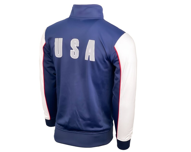 US Soccer Full Zip Jacket Boy/'s USA Soccer Track Jacket Youth Sizes