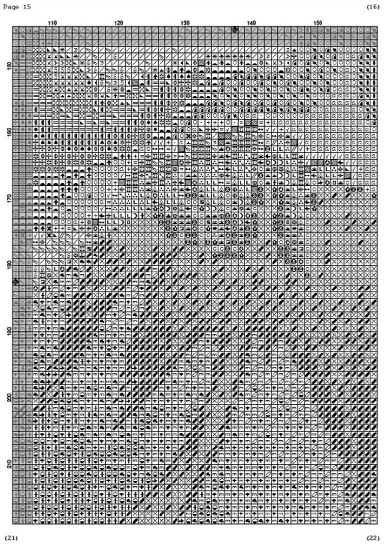 Disney Cross Stitch Pattern / Snow White Cross Stitch Chart/ Etsy