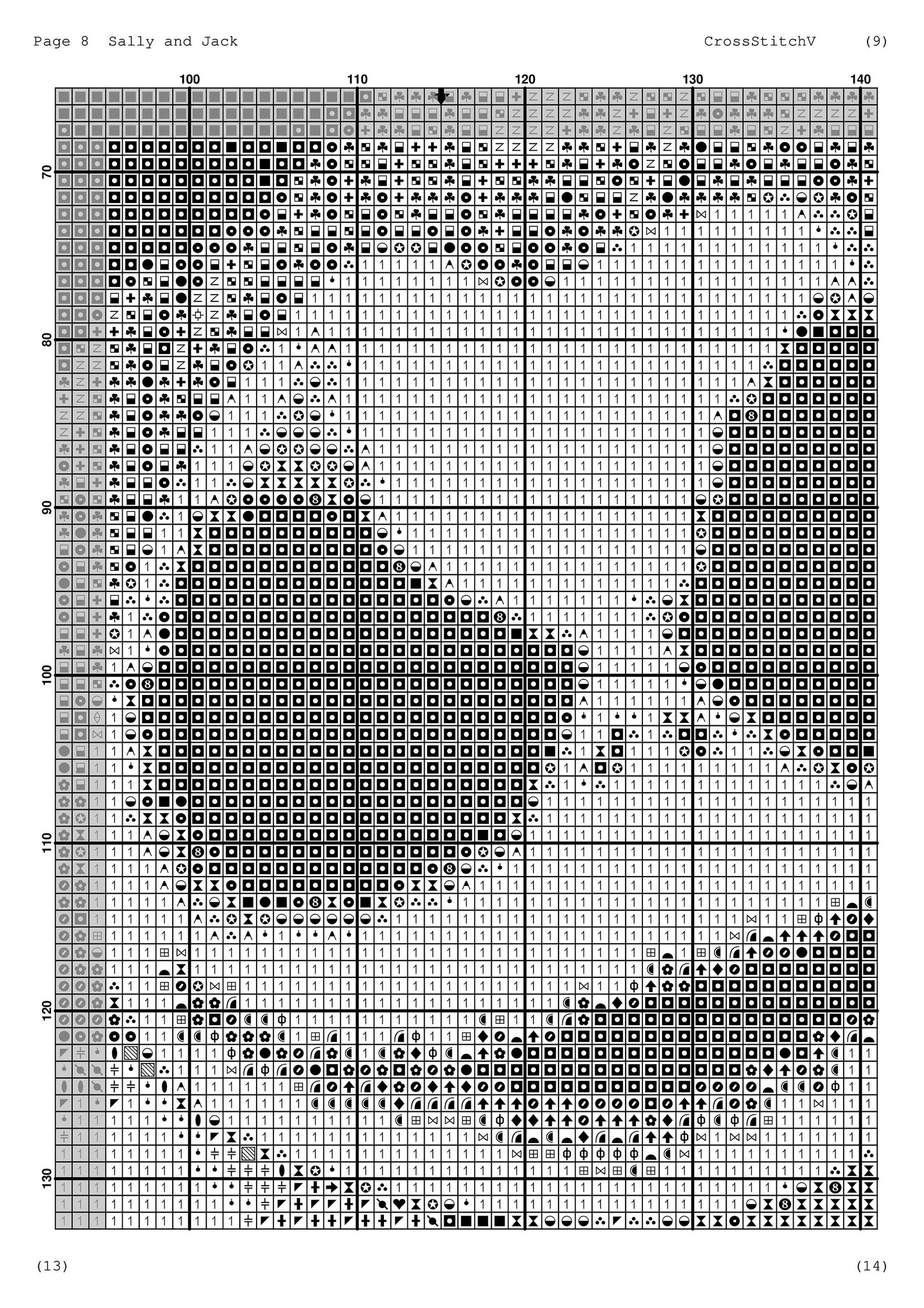 Jack and Sally Cross Stitch Pattern / Nightmare Before | Etsy