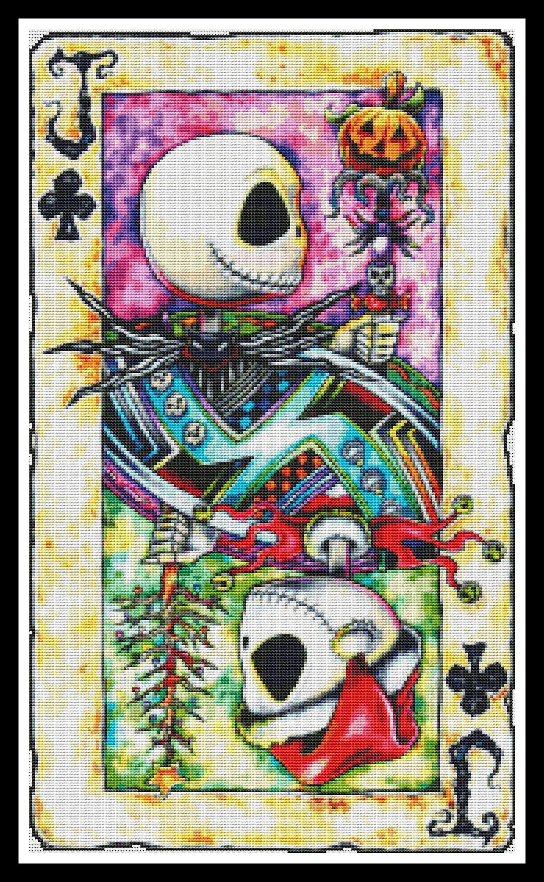Jack Skellington Cross Stitch Pattern / Nightmare Before | Etsy