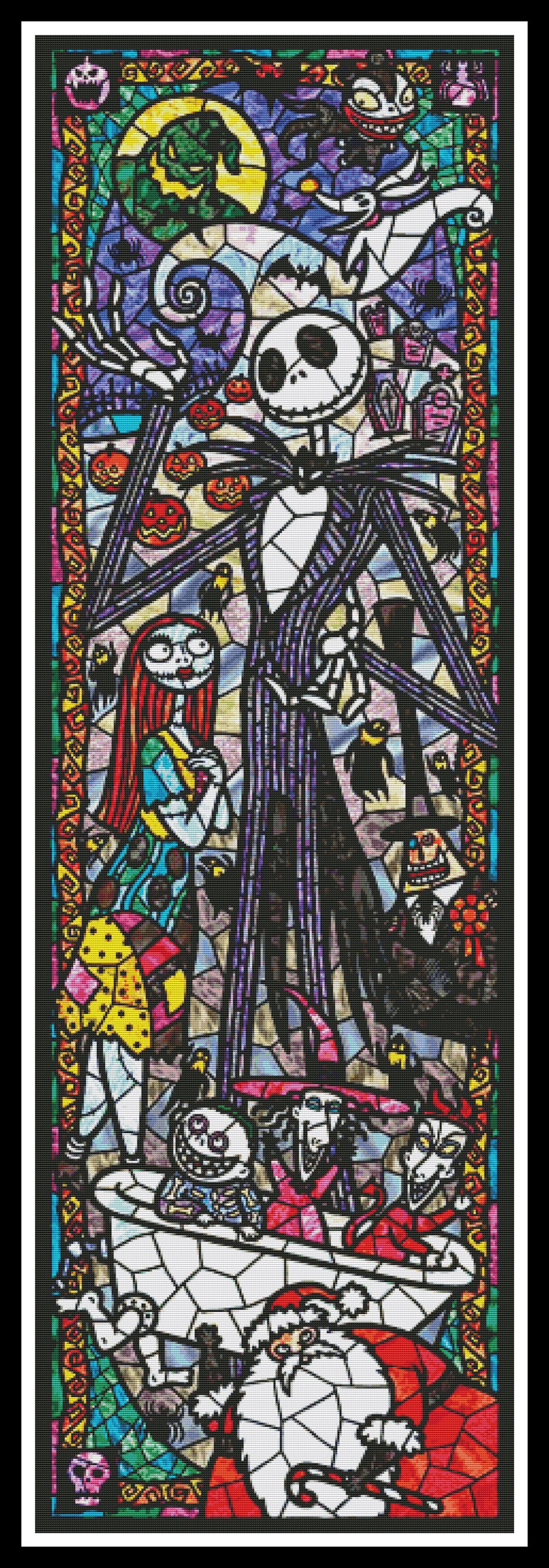 Nightmare Before Christmas Cross Stitch Pattern / Nightmare Etsy