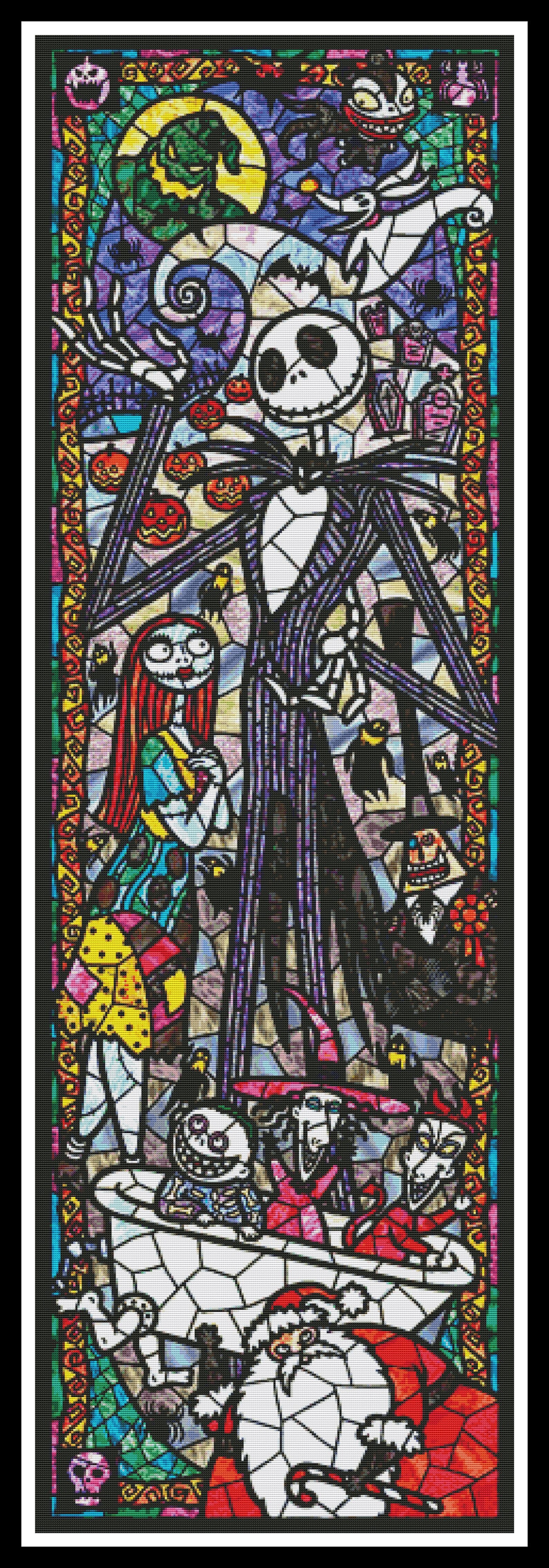 Nightmare Before Christmas Cross Stitch Pattern / Nightmare Etsy