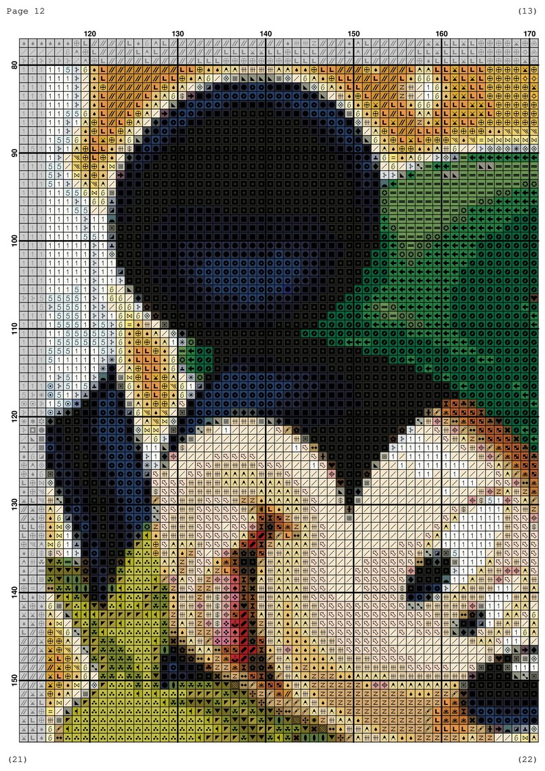Halloween Cross Stitch Pattern / Disney Halloween PDF Chart / Etsy