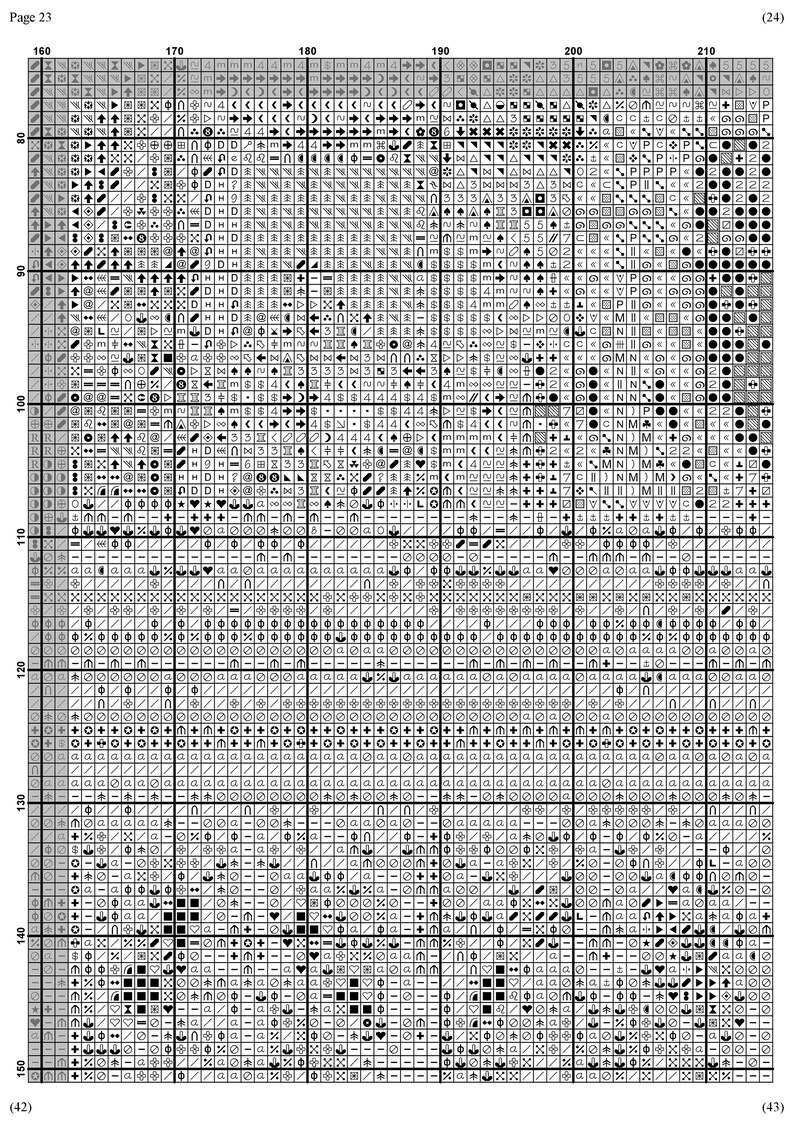 Disney Cross Stitch Pattern / Large Cross Stitch Chart / PDF Etsy