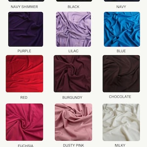 Bata larga marrón chocolate / Bata de punto elástico suave / Bata de estar por casa para mujer / Bata kimono / Ropa de estar por casa para embarazadas / Bata de dama de honor imagen 11