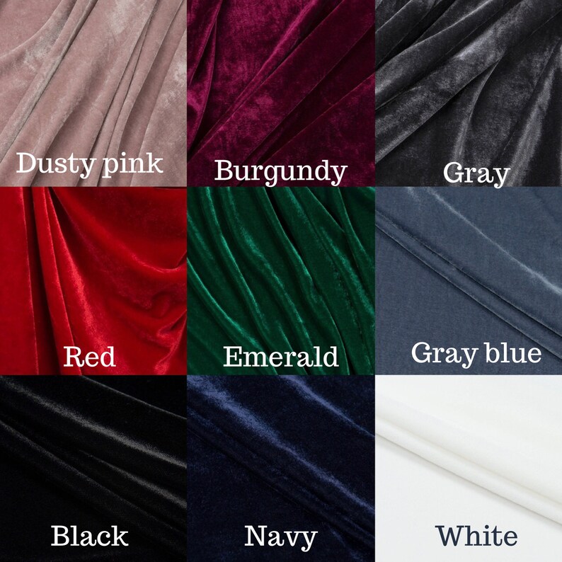 Cherry Slinky velour Robe
