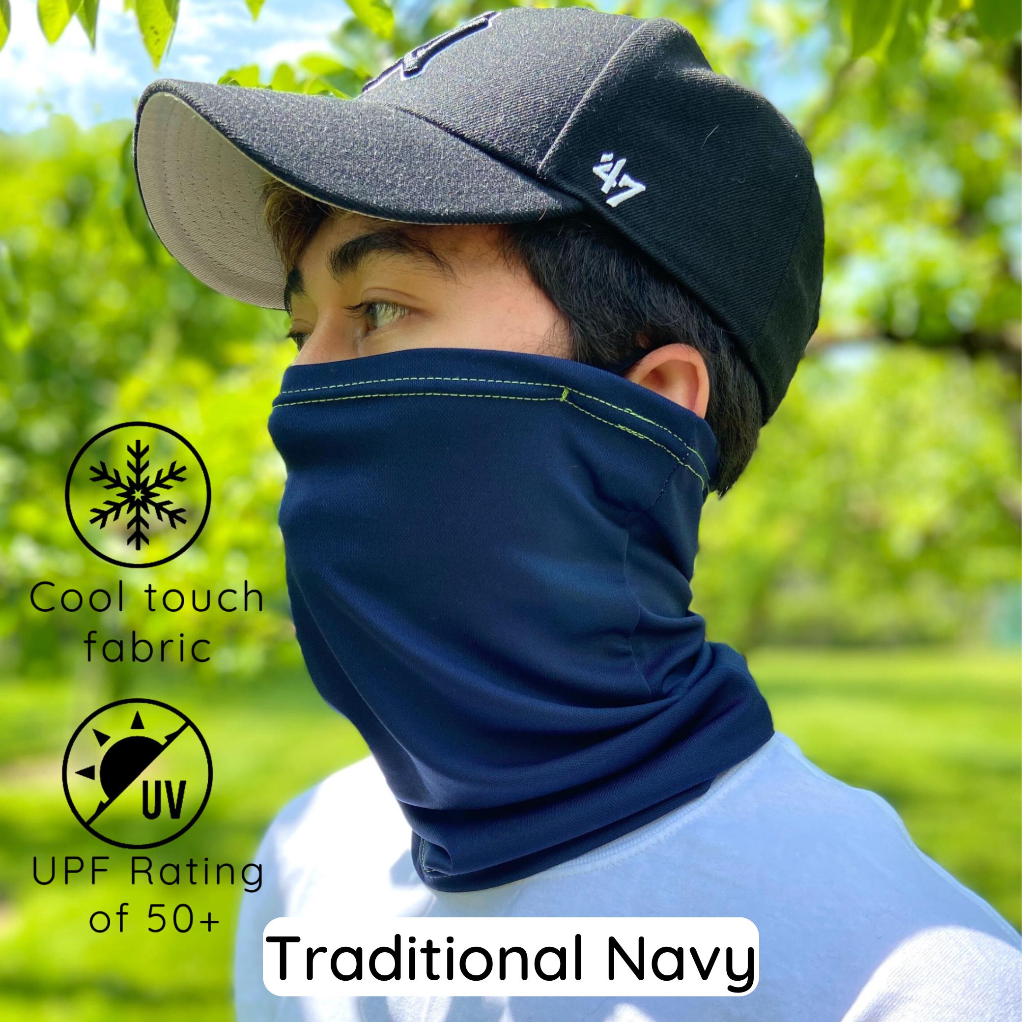UPF 50+ Sun Protection Neck Gaiter | Cool, Breathable UPF 50+ Sun Protection Neck Gaiter | Cool, Breathable