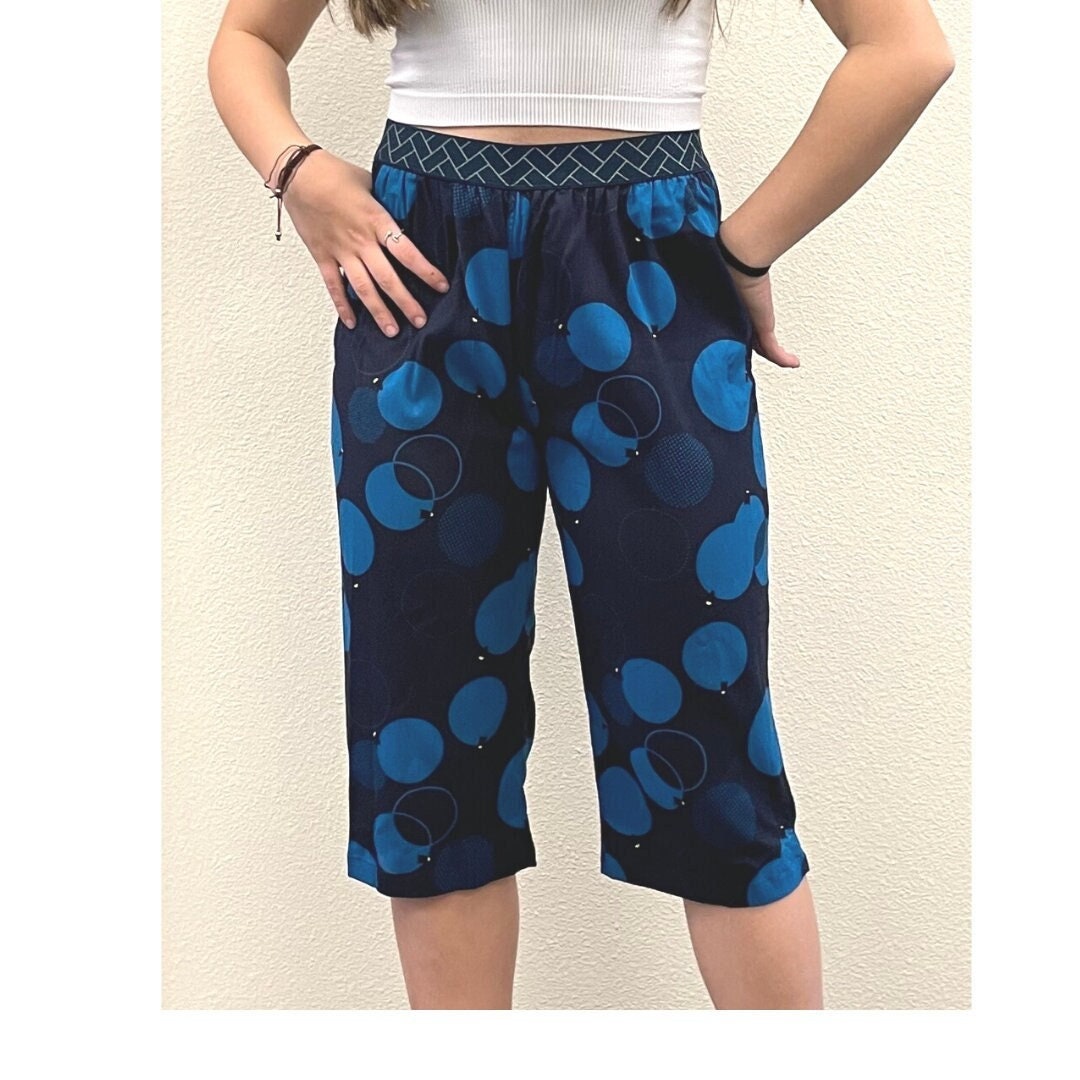 Cotton capri sleep pants clearance