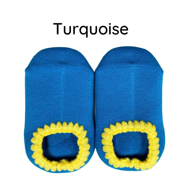 2T4T KIDS Handcrafted Slipper Socks With Grips Warm Wool Etsy