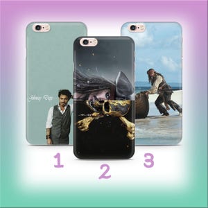 Johnny Depp B9 Phone Case Cover For Apple iPhone 5 SE 2020 2022 6 7 8 X Xs XR MaX PLuS Models USA Movie Film Hero Actor Pirate Sparrow
