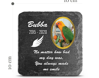 Customizable Pet Memorial Plate Plaque V13 For Cat Dog Horse Tombstone Grave Marker Custom Printed Personalized Stone Name Photo Date Memory