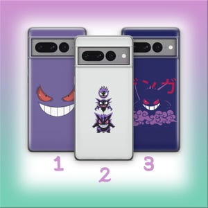 Gengar B3 Phone Case Cover For Google Pixel 6 6A 7 7A 8 8A 9 9A Pro XL Models Cartoon Character Hero Fight Figure Hero