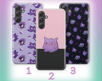 Gengar B1 Phone Case Cover For Samsung A14 A15 A16 A17 A25 A26 A33 A34 A35 A36 A53 A54 A55 A56 A72 A73 + More Models Cartoon Character Hero