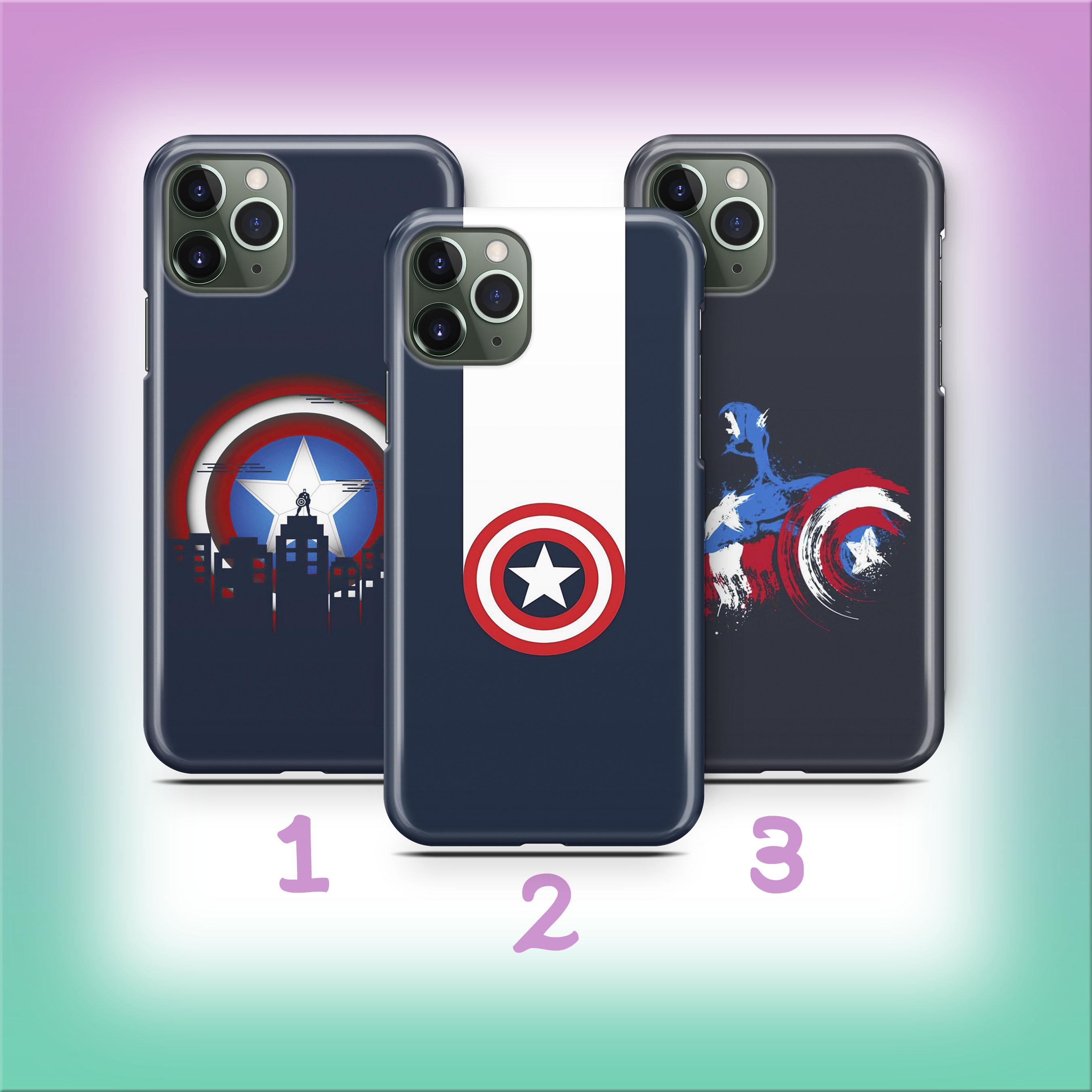 キャプテン・アメリカ B6 携帯ケースカバー Apple iPhone 11 12 13 14
