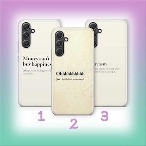 Funny Quote B2 Phone Case Cover For Samsung A13 A14 A15 A16 A25 A26 A33 A34 A35 A36 A53 A54 A55 A56 A72 A73 + More Models Crazy Random Text