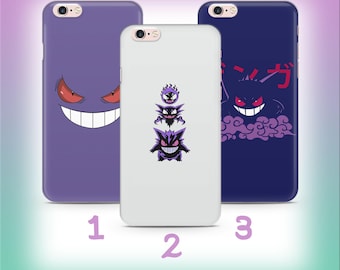 Gengar B3 Phone Case Cover For Apple iPhone 5 SE 2020 2022 6 7 8 X Xs XR MaX PLuS Models Cartoon Character Hero Fight Figure Hero