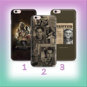 Johnny Depp B8 Phone Case Cover For Apple iPhone 5 SE 2020 2022 6 7 8 X Xs XR MaX PLuS Models USA Movie Film Hero Actor Pirate Sparrow