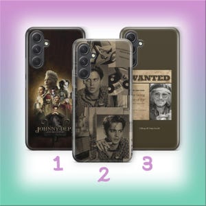 Johnny Depp B8 Phone Case Cover For Samsung A14 A15 A16 A17 A25 A26 A33 A34 A35 A36 A53 A54 A55 A56 A72 A73 + More Models USA Movie Actor