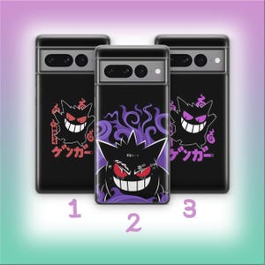Gengar B2 Phone Case Cover For Google Pixel 6 6A 7 7A 8 8A 9 9A Pro XL Models Cartoon Character Hero Fight Figure Hero